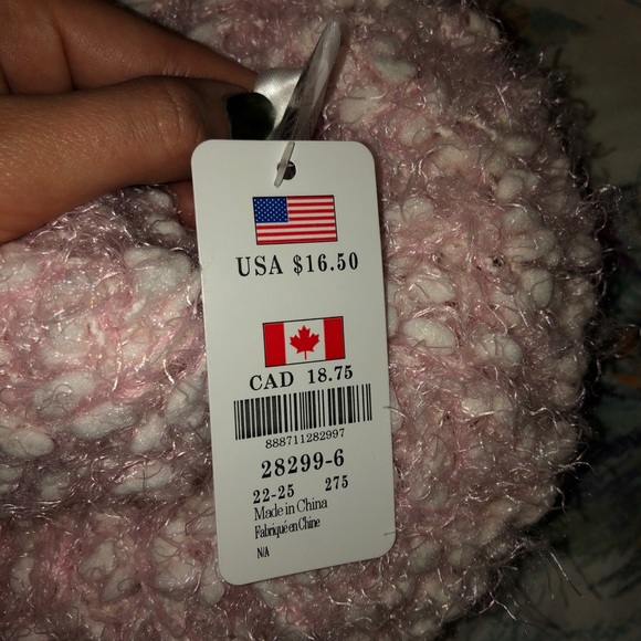 Pink Fuzzy Winter Hat - Picture 3 of 4